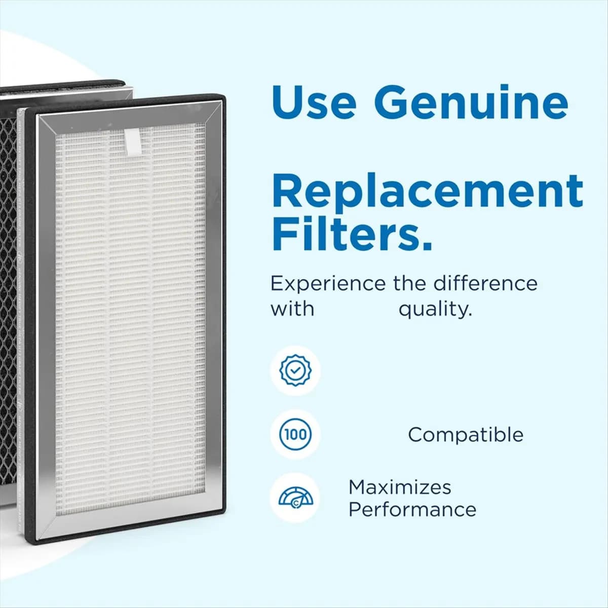 *ESTR Compatibile con Medify Air MA-15 Purificatore d'aria Filtro HEPA Filtro PM2.5 per rimozione smog HEPA H13 e carbone attivo