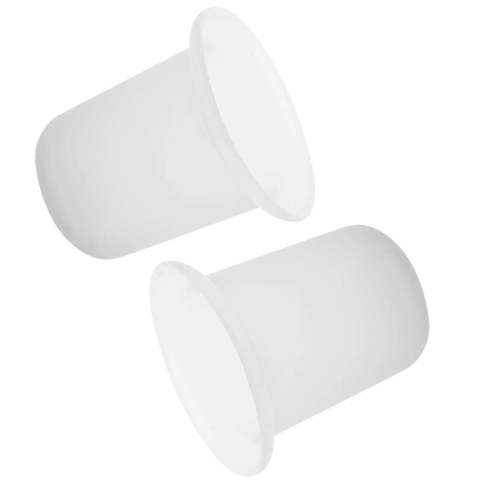 Set di 2 Accessori per Bagno, Portascopino WC in Vetro con Supporto, Design Moderno ed Elegante per Toilette Organizzate e Facili da Pulire