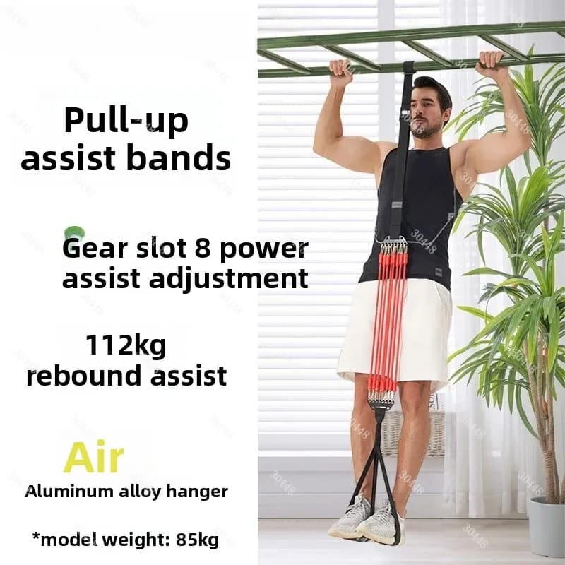 Physical Instructions Traction Care Belt Elastic Resistance Corde for Workout on Home Bar