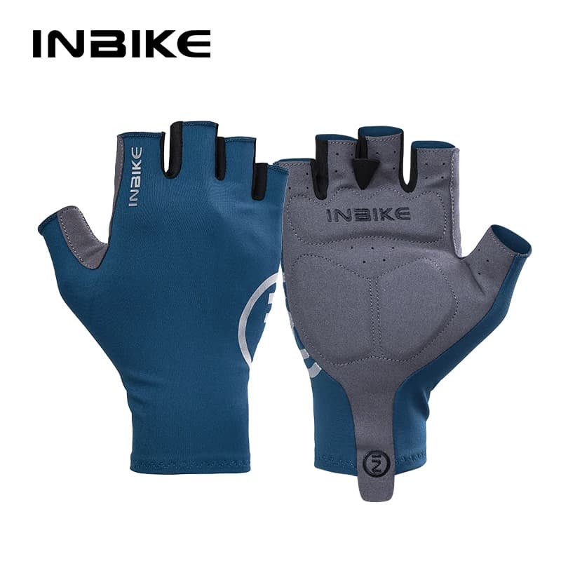 INBIKE Guanti mezze dita da ciclismo Guanti sportivi traspiranti antiscivolo durevoli e ammortizzanti per un massimo comfort delle prestazioni