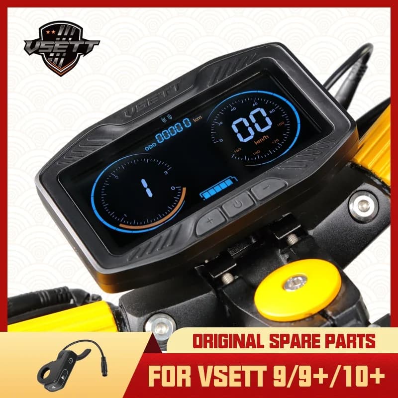 Acceleratore display centrale VSETT aggiornato e scheda NFC per scooter elettrico VSETT 10+ 9+ 9 Acceleratore cruscotto centrale con pannello grande