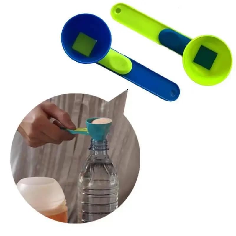 Durable PP Material Mess-Free Protein Powder Scoop Kitchen Gadget Sliding Funnel For Milk & Supplements For All Occasions 2026