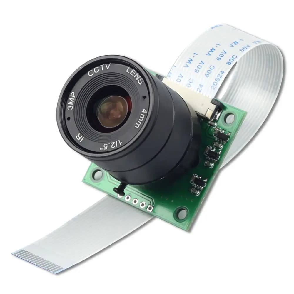 OV5647/ lens camera card with CS attachment fully compatible with the Raspberry Pi 4/3B+/3 camera