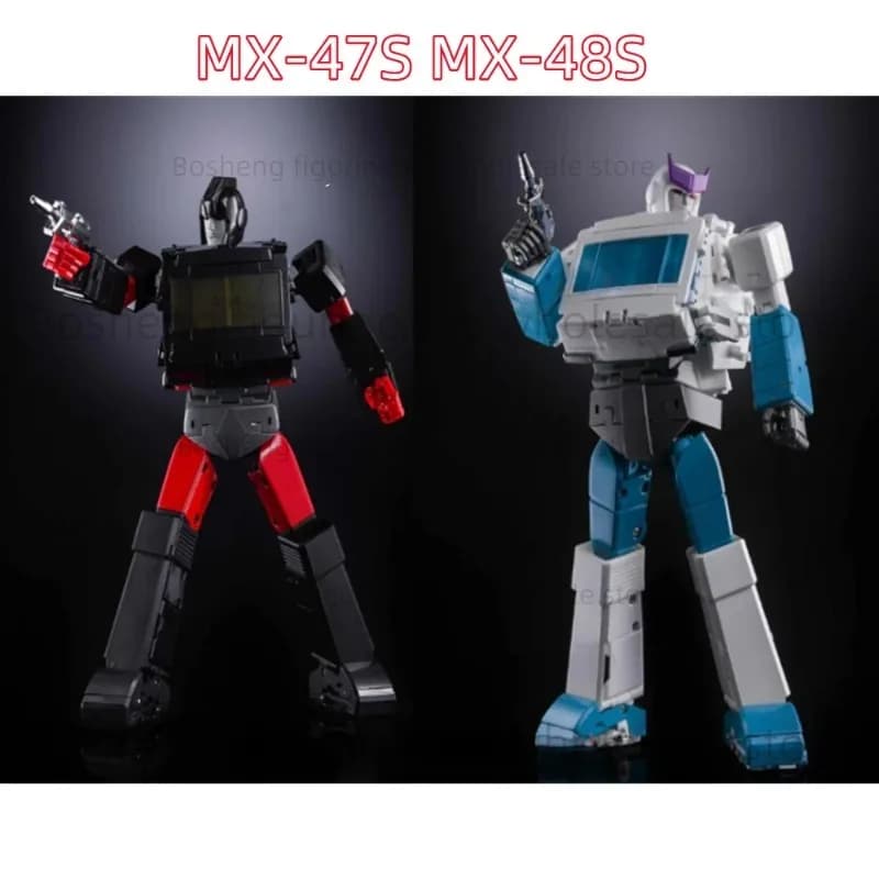 【IN MAGAZZINO AGORA】 X-Transbot Trasformato Giocattoli Specchio MX-47S MX-48S Cricchetto Ironhide G1 Action Figure Robot Giocattoli con scatola