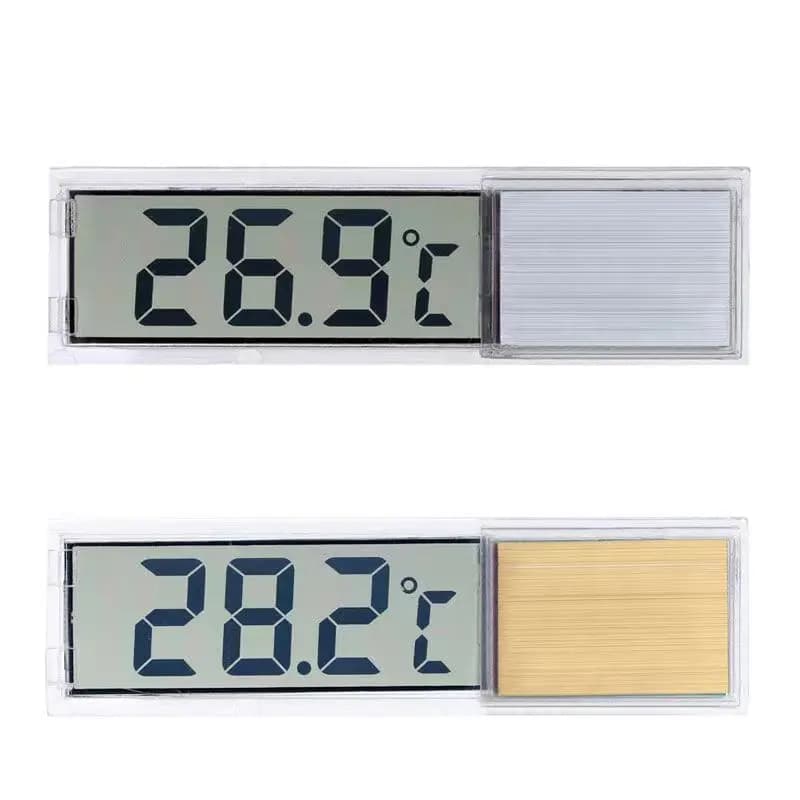 Termometro per acquario LCD elettronico digitale Acquario Misuratore di temperatura per acquario Misuratore di temperatura per acquario Accessori per acquari