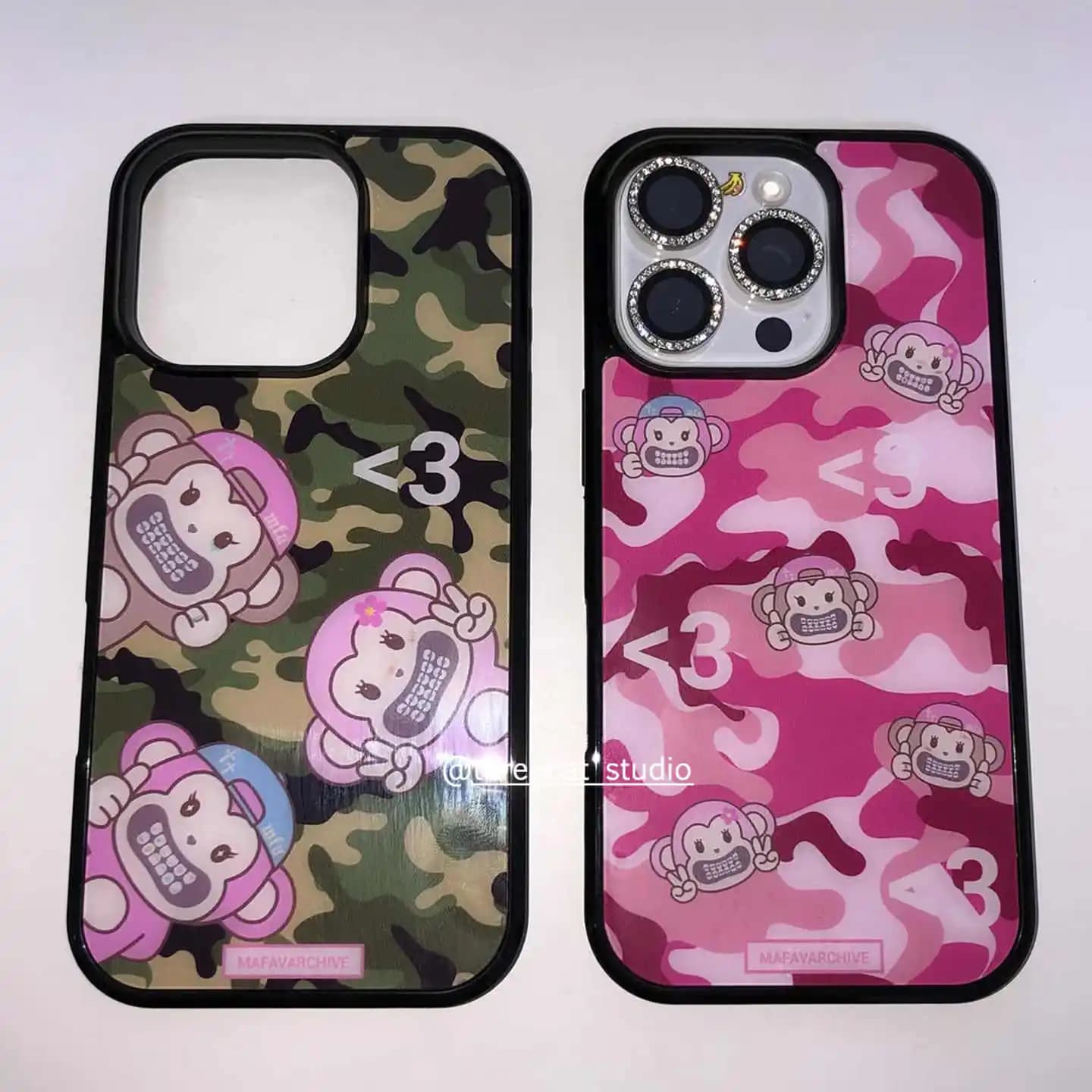 Cover per iPhone Personalizzata con Design 'I Love Bed' per iPhone 17 Air 16 Pro Max 15 14 Plus 13 12 11 Pro, Custodia Antiurto in Silicone Stile Y2k