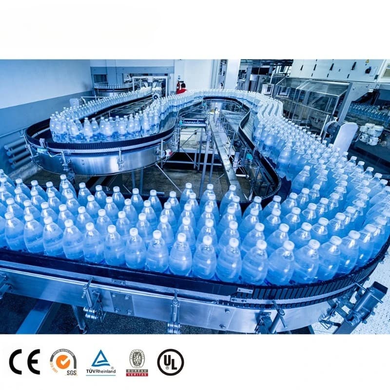 Customizned A To Z Whole Turn-key Project Production Line Bottle Mineral Water Factory Plant