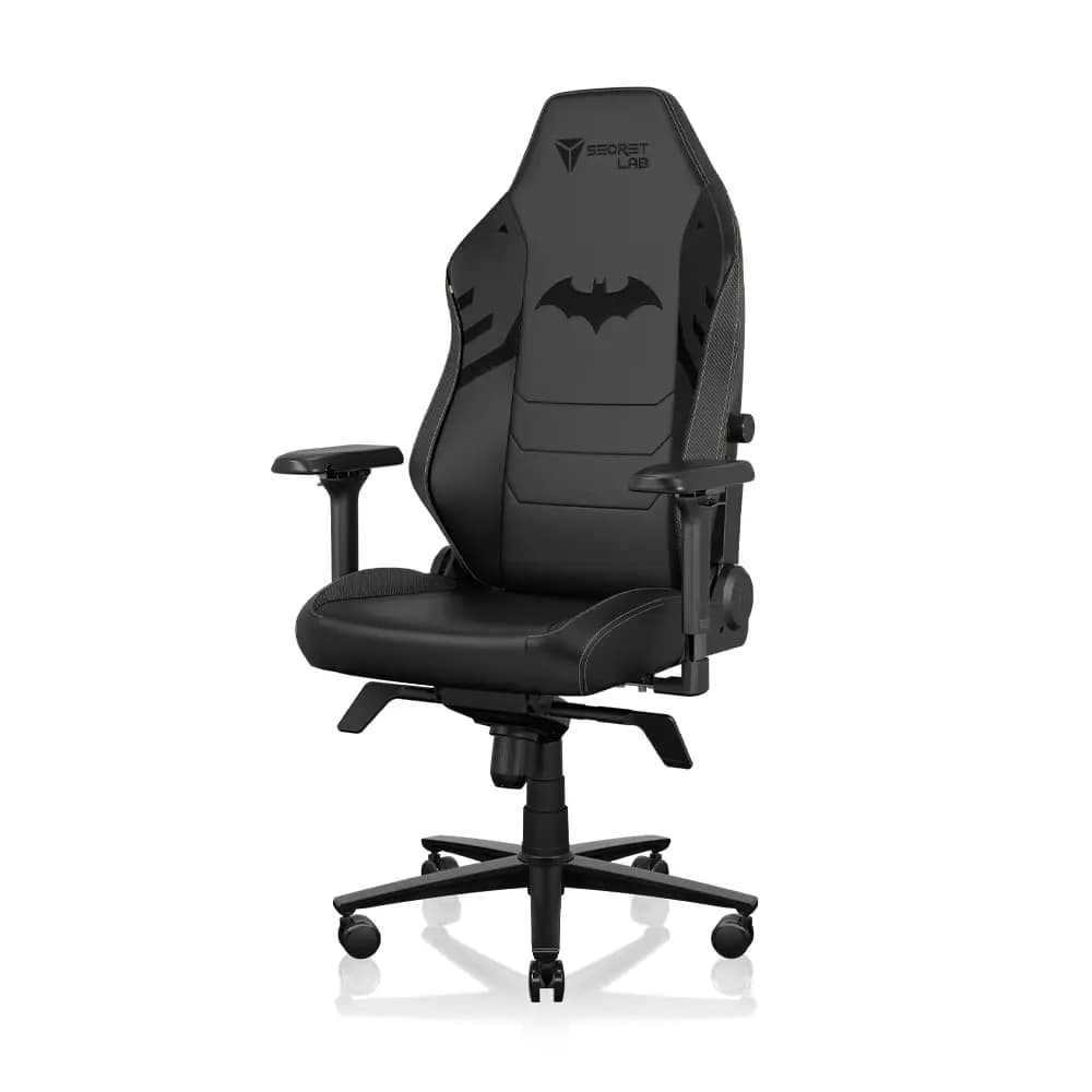 Dark Knight Gaming Chair - Reclining, Ergonomic, Comfortable Computer Chair with 4D Armrests, Headrest &, Custom