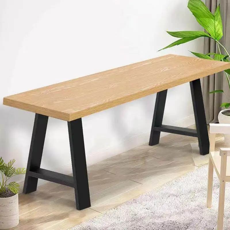 Gambe per Tavolo in Acciaio Inossidabile Rosso, Supporto Quadrato Minimalista, Piedi per Scrivania Moderni, Base per Ufficio Robusta e Stabile