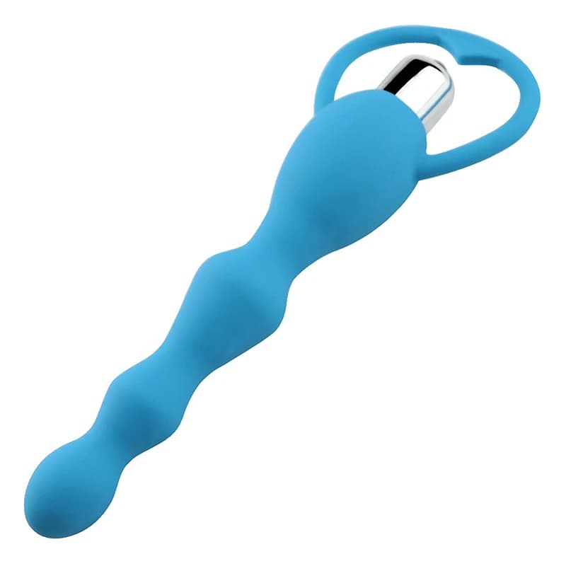 Vibratore anale da 1 pezzo, giocattoli sessuali per donne, perline anali vibranti, massaggiatore prostatico gay, plug anali morbidi in silicone, articoli sessuali per coppie.