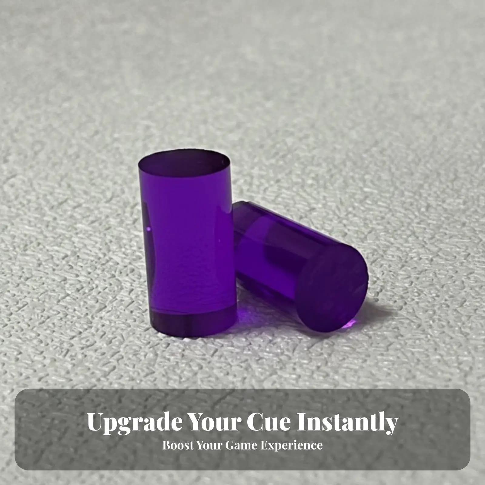 Durable Pool Cue Ferrule PAAM Construction Billiard Stick Tip Repair Part for Snooker Cue Maintenance Game Room Equipment