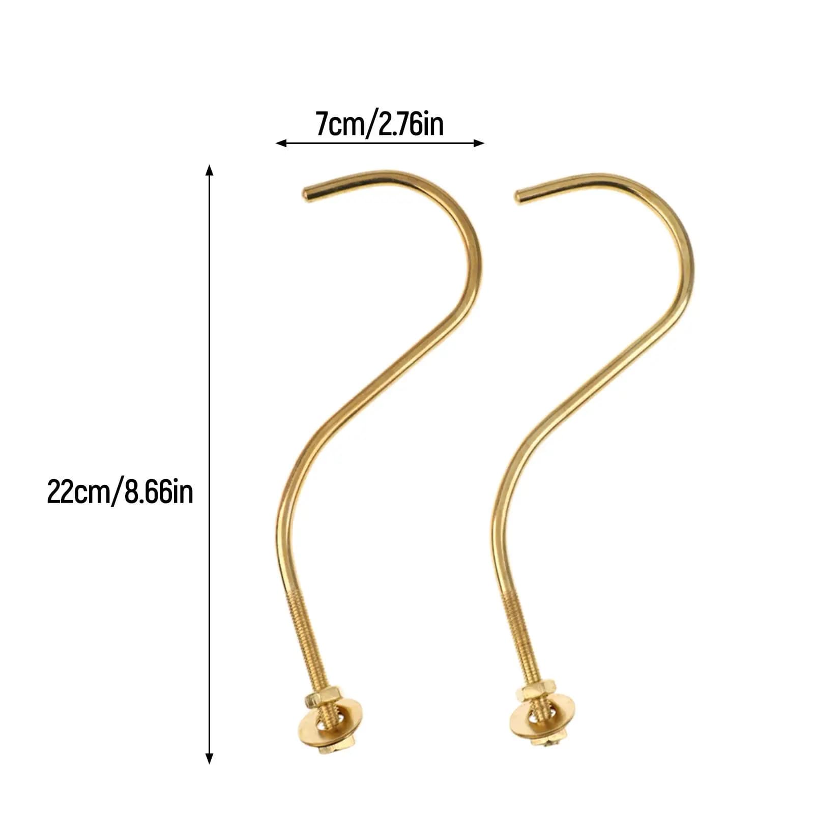 Gancio in ottone per tavolo da biliardo, facile da installare, supporto per stecca, accessorio per tavolo da biliardo per uso domestico e ricreativo