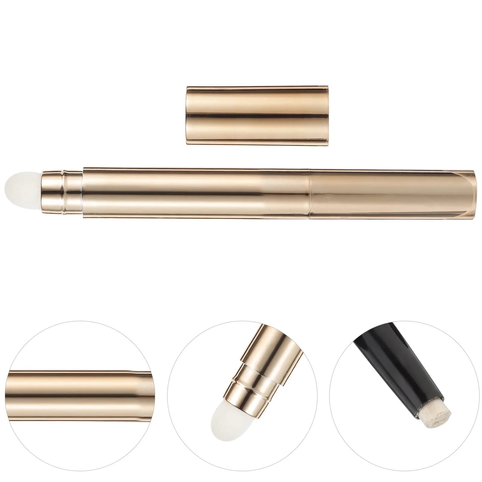 Matita Double Toe Umbrella for Stressless Application, Full Size Eye Makeup Pen Suitable for All Types of Leather