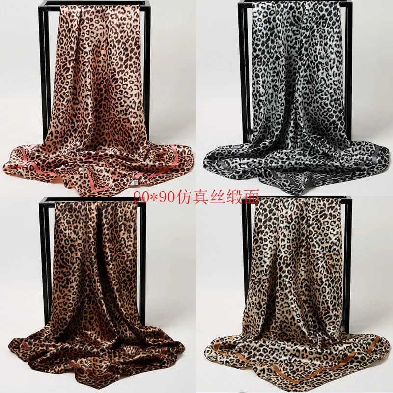2026 spring and summer headscarf scarf scarf silk scarf versatile fashion red retro literary decoration small square scarf