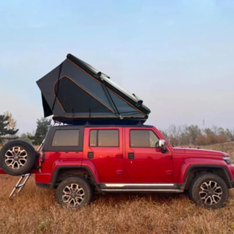 Automatic Aluminum Folding Wheel Tent, Waterproof and Portable for Camping