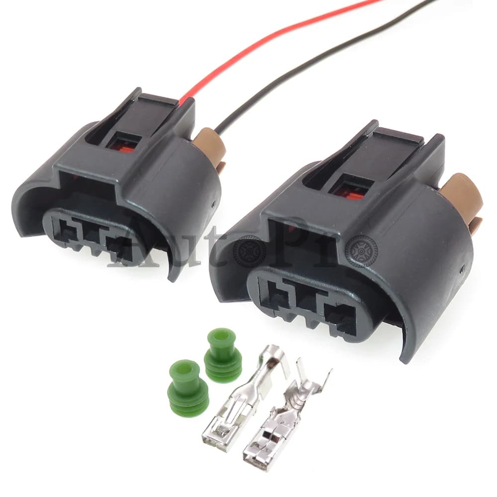 1 Set 2 fori 9006 9005 presa di cablaggio elettrica per lampada abbagliante per Auto di avviamento per connettore alloggiamento in plastica per modifica automatica Toyota