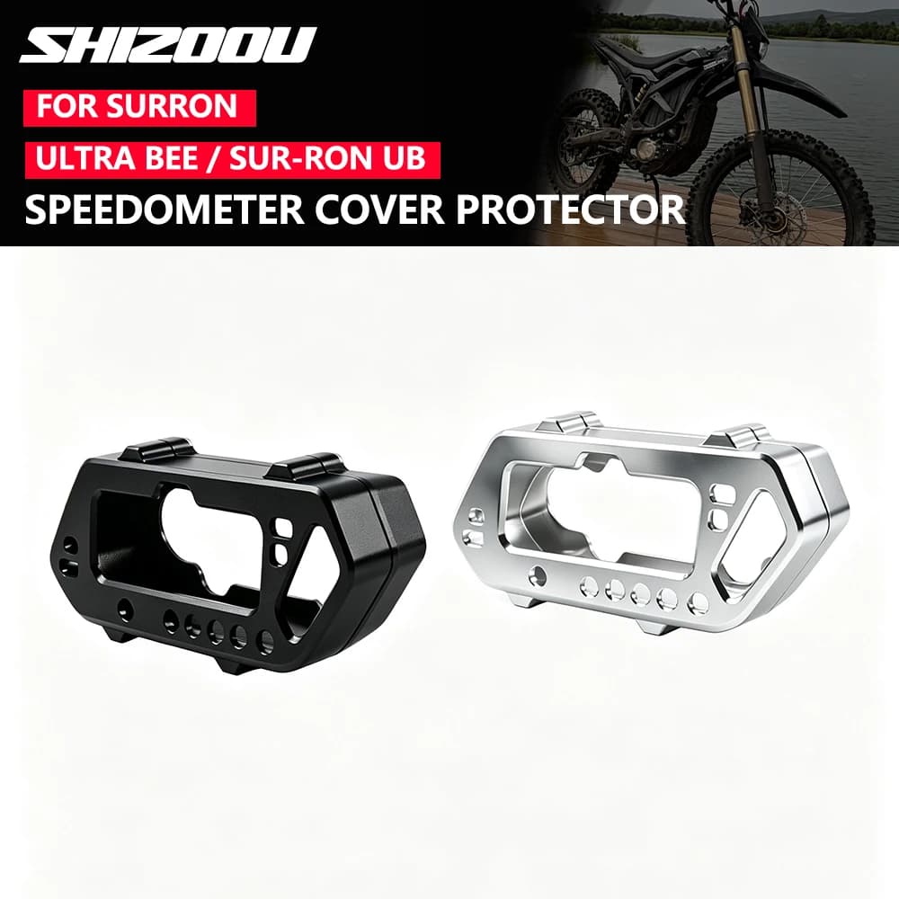 Motorcycle CNC Odometer Speedometer Cover Protector Guard For Sur Ron Sur-Ron Surron UltraBee Ultra Bee Electric Vehicle