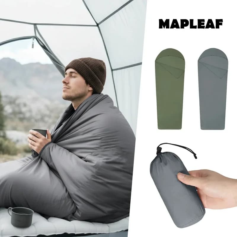 Pelo Ultraleggero Portatile a Mummia for Hiking, Pelo Sacco Sing to Travel for Hotel and Camping