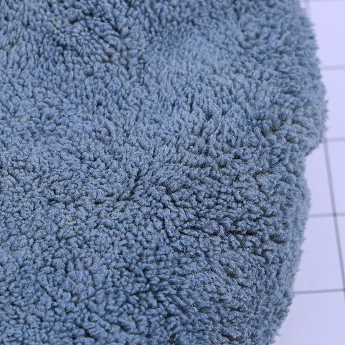 5 pezzi di tamponi in microfibra di corallo per lucidatura e ceratura auto, 9-10 pollici, grigi, morbidi e resistenti, per applicatore di cera.