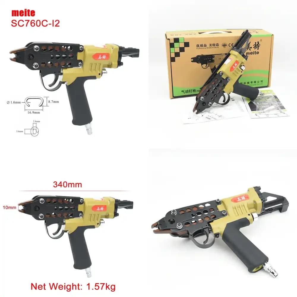 SC760C-I2 Graffettatrice Pneumatica per Gabbie