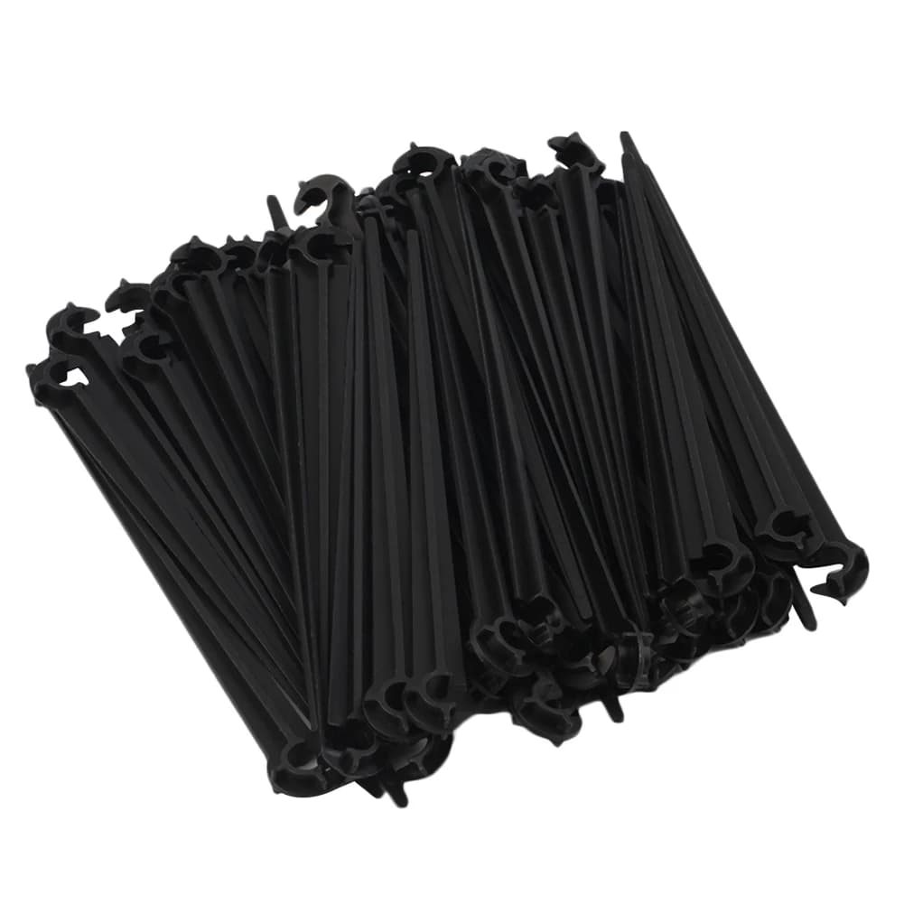 50 pieces support for drip irrigation poles support supports for water pipe support for garden sprinkler poles tools for garden irrigation system