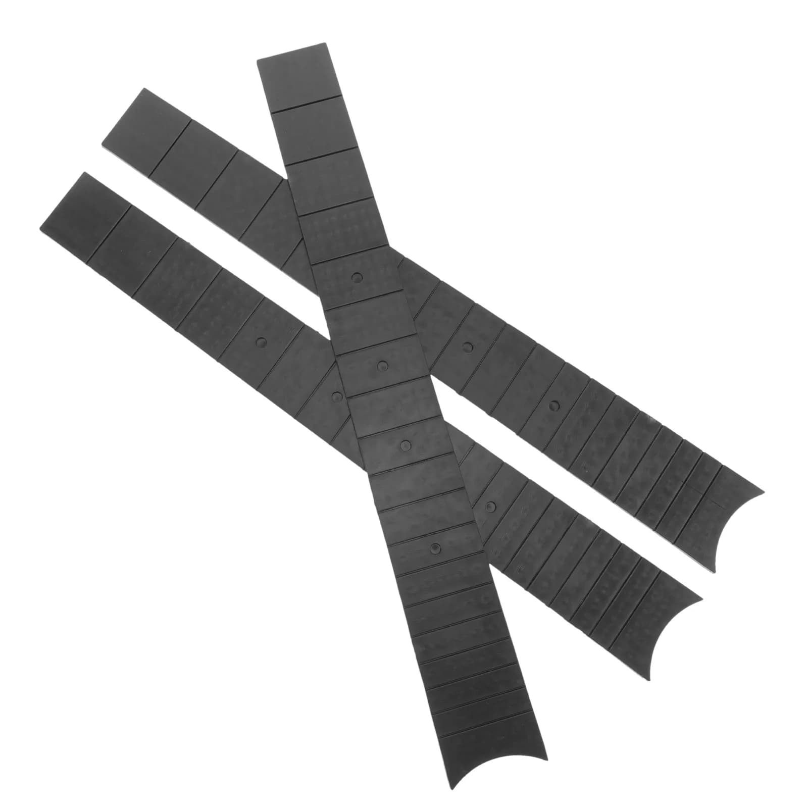 Set di 3 tastiere di ricambio per chitarra folk, per chitarra acustica e ukulele, design headless, in ABS resistente, anti-deformazione e anti-rottura