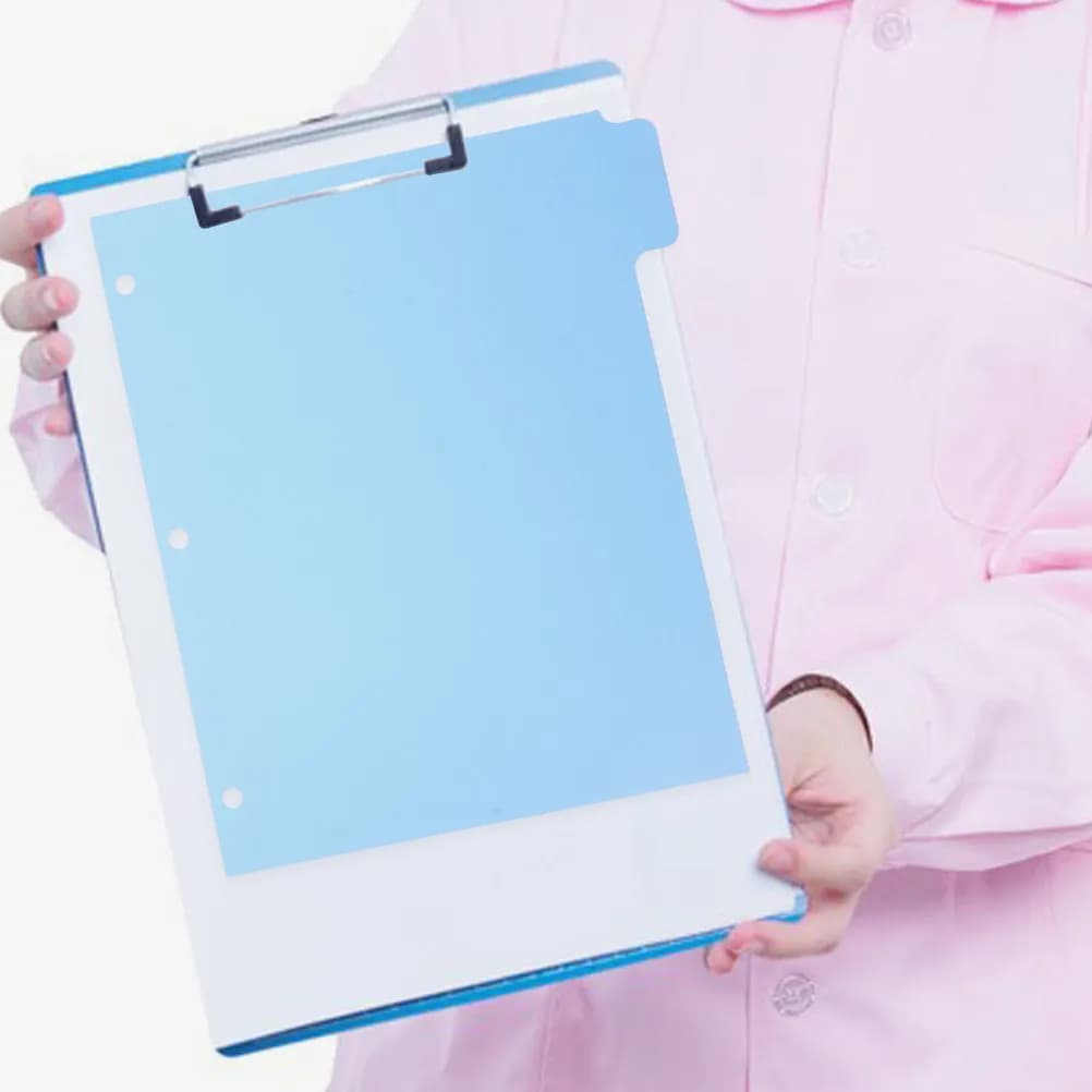 10 divisori in plastica colorata per raccoglitori, formato A4, con linguette scrivibili, per quaderni, agende, cartelle e pagine di classificazione