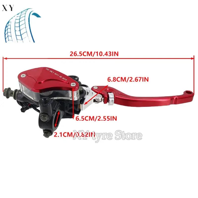 high-quality NEW Hand brake pump is suitable for bicycles, sports bikes, scooters, motorcycles, and accessories