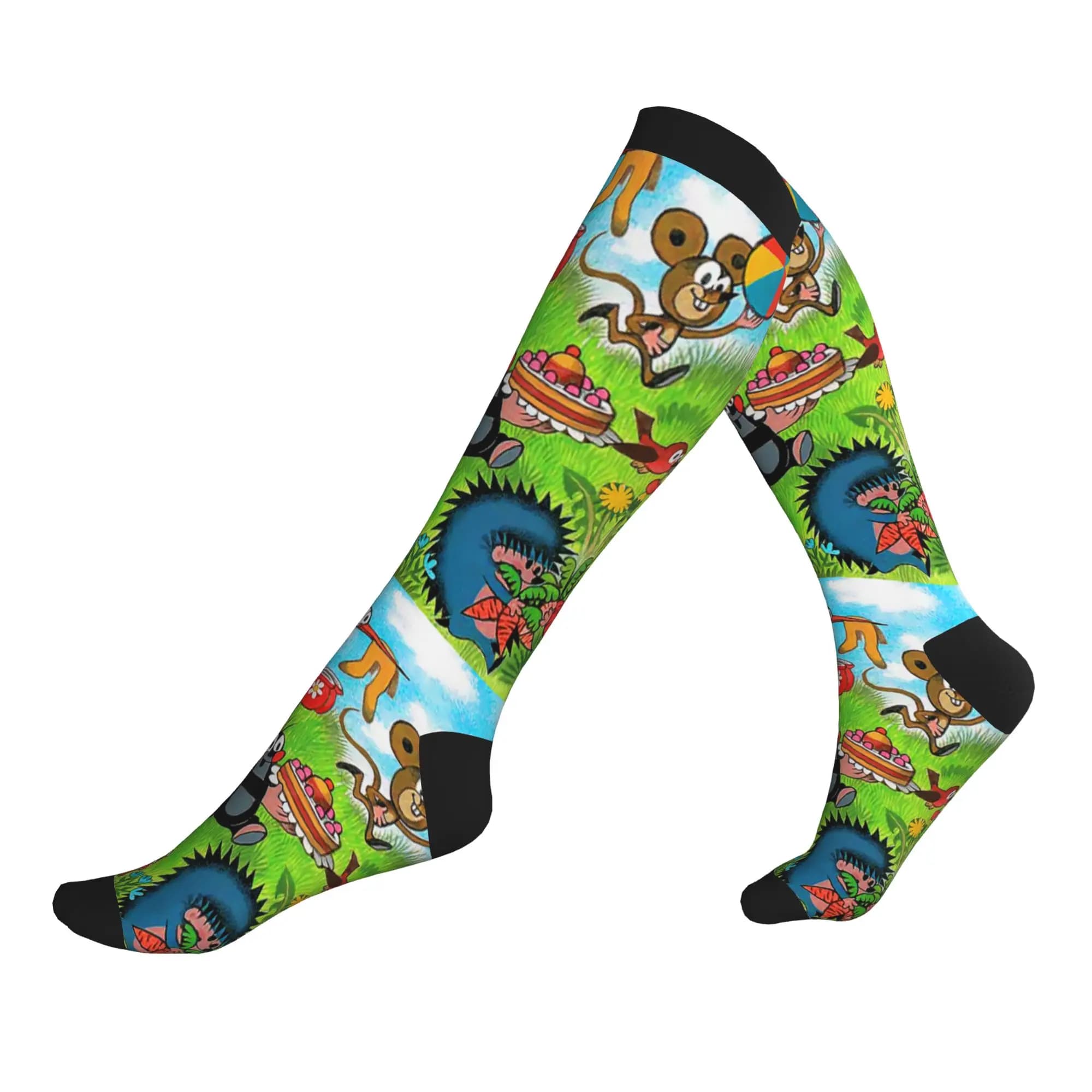 The Mole Dress Socks Men Women Warm Fashion Czech Cartoon Slovakia Art Sports Compression Socks