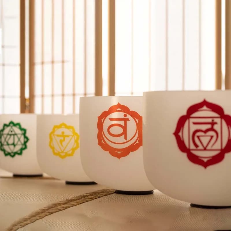 2026 hot Quartz Crystal Tibetan Singing Bowl Musical Instruments Percussion Chakra Instrument Singing Bowls Sound Healing Set
