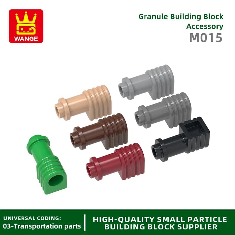 Wange192pz/Lot M015 Small Exhaust Blocks Moc Car Accessories compatible with DIY brick toys for children assembly gift box