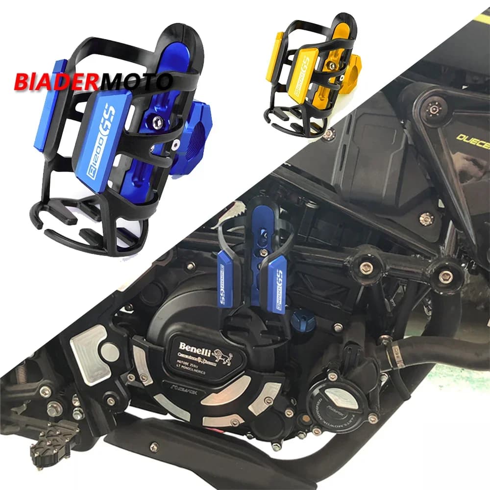 2023 nuova bottiglia d'acqua per moto portabicchieri per BMW R1200GS R 1200 GS Adventure LC 2004-2023 universale tutto l'anno con Logo