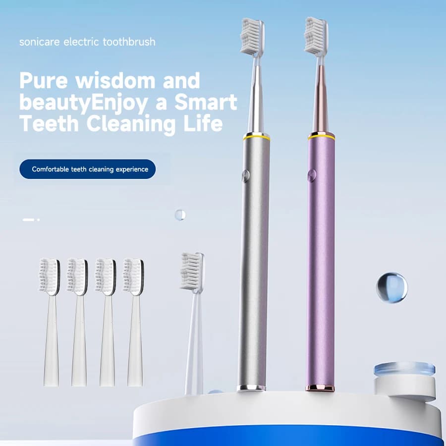 Intelligent electric toothbrush with soft hair DuPont and more adjustable settings for couples