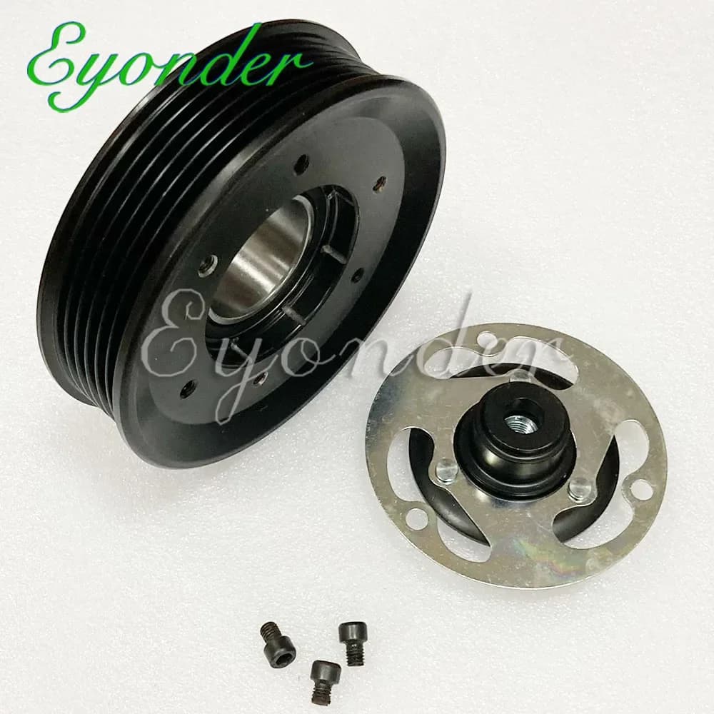 Puleggia frizione compressore AC per VW GOLF VI 7 VII PASSAT CC B8 POLO JETTA III EOS CADDY muslimb 2 h6820803 5 q0820803 5Q0820803K
