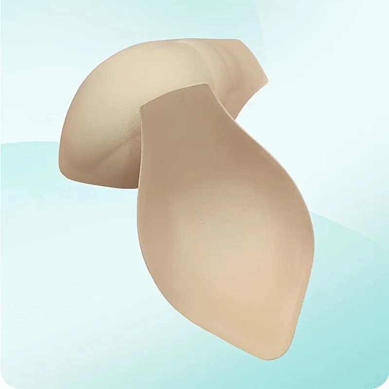 1/3pcs Men's Enlarged Cup Underwear Swimwear Panty Inserts, Expanding Men's Cup Sponge Inserts, Suitable for Swim Trunks