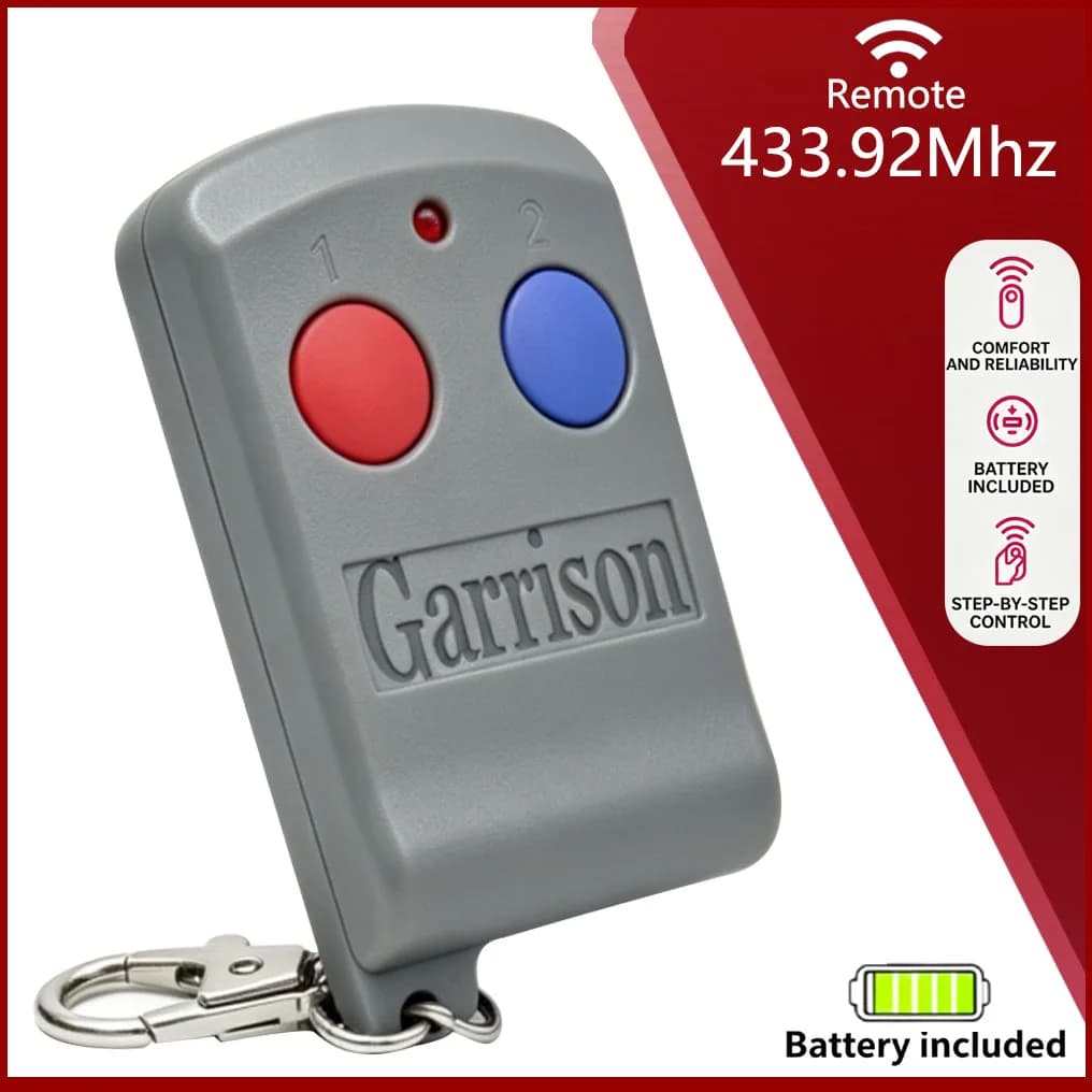 Garrison Controller remoto automatico per porte Sicurezza domestica Apricancello wireless Telecomando per porte del garage