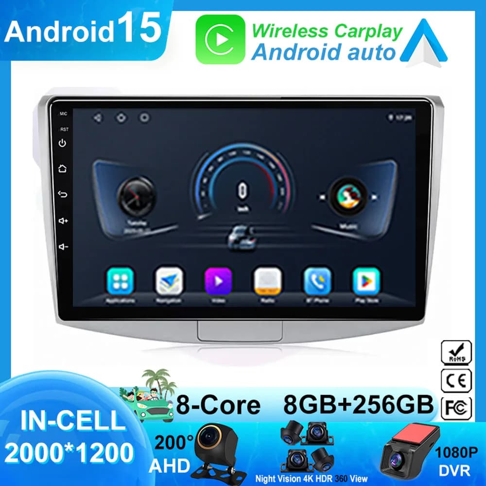 Android Per Volkswagen Passat 7 B7 NMS 2011 - 2015 Autoradio Multimediale Navigazione GPS Stereo BT Auto Carplay NO 2din Bluetooth