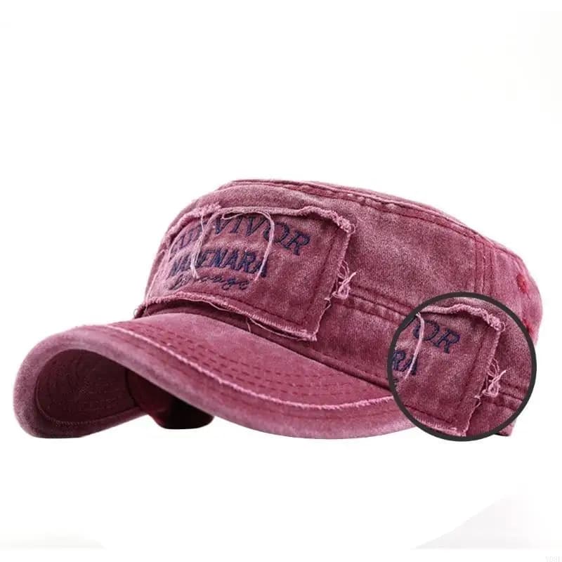 Travel Sun Hat Distressed Hat Outdoor Camping Baseball Hat Cotton Ripped Hat Y08E
