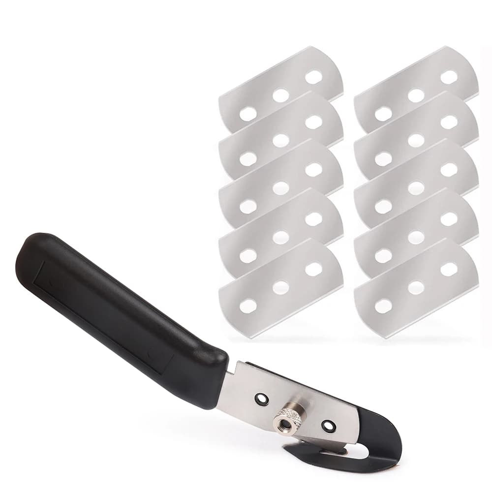 TOFAR Taglierina per avvolgimento in vinile Taglierina per supporto in carta Coltello per carta da parati di sicurezza Adesivi per avvolgere l'auto Decalcomanie Set di utensili da taglio per pellicola di carbonio