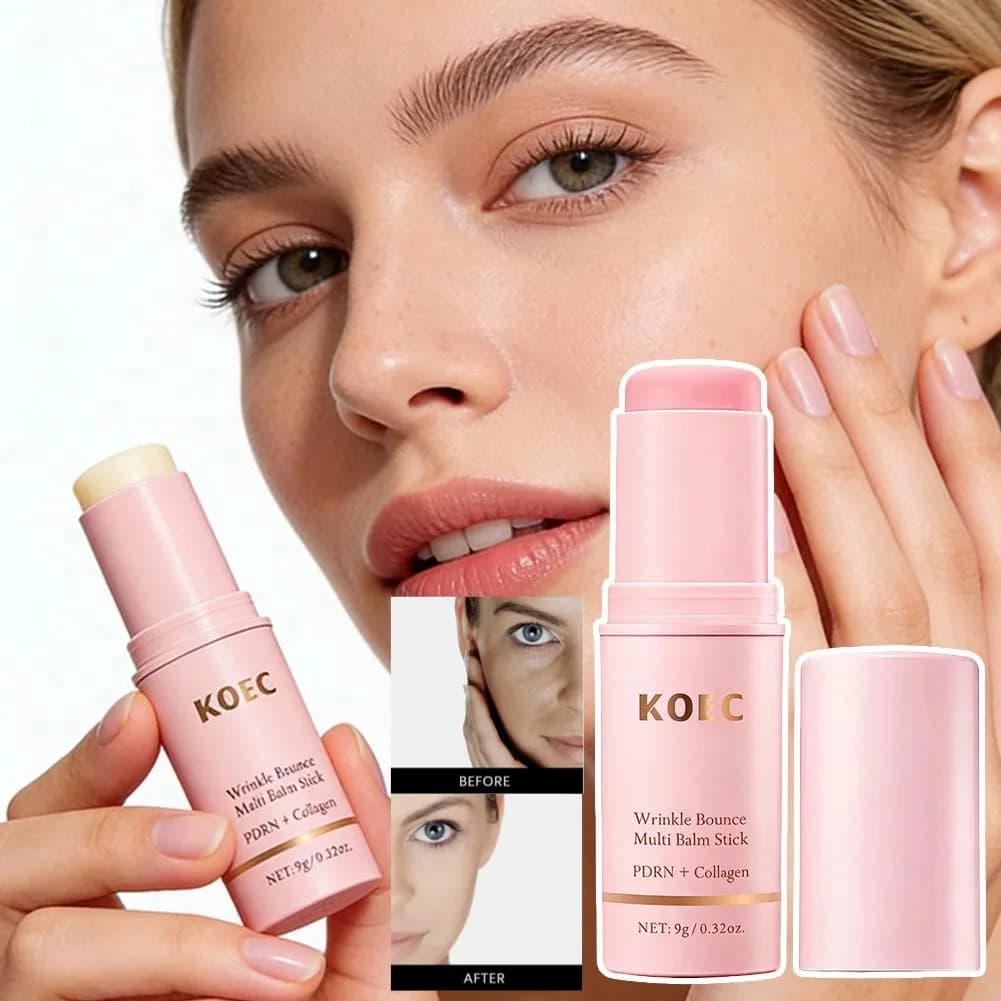 PDRN Collagen Multi Balm Stick PDRN Collagen Wrinkle Bounce Cream Hydrating Anti Aging Firming & Smoothing Wrinkles Skin Care