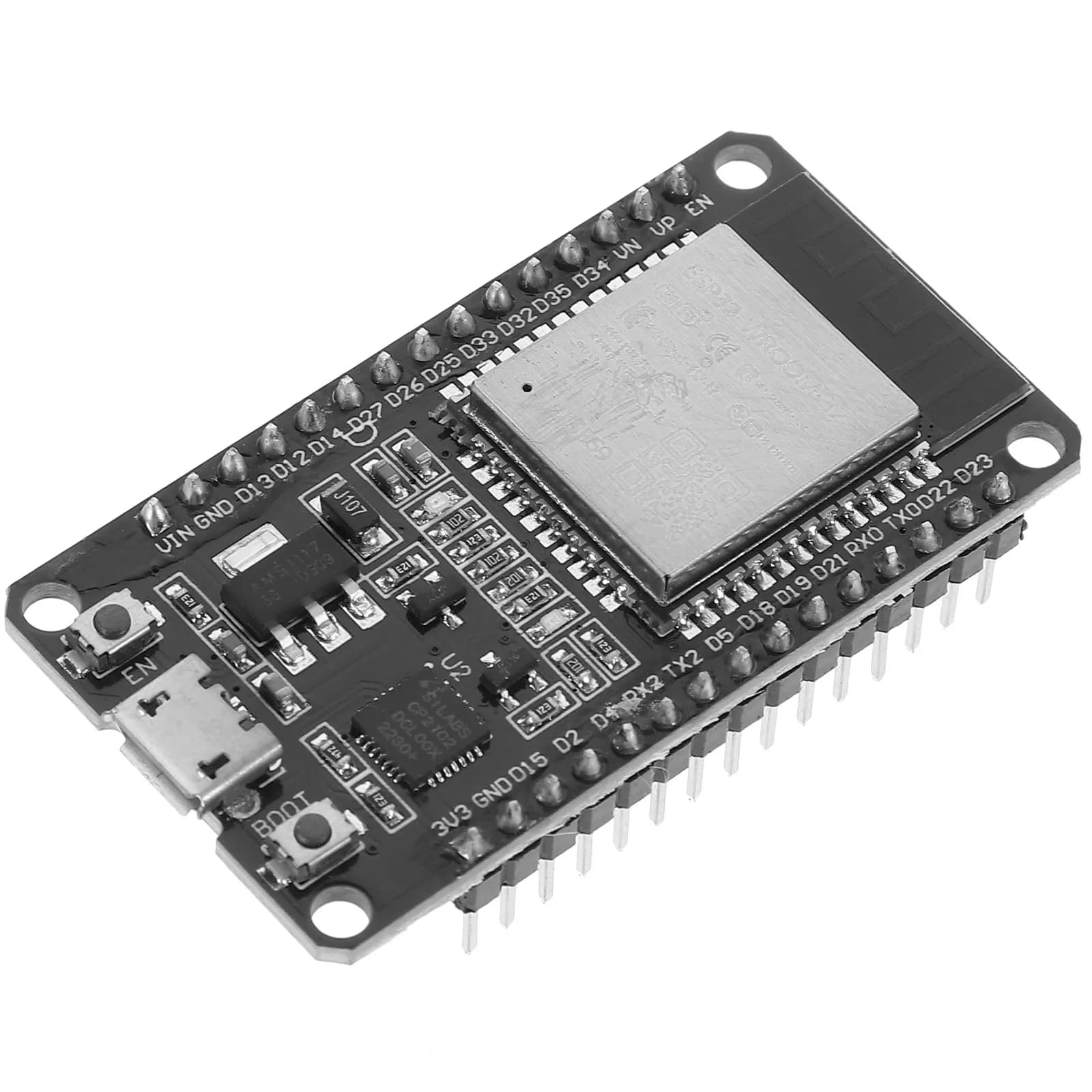 Scheda di sviluppo Microcontrollore WiFi dual-core Scheda di sistema wireless da 2,4 GHz Trasmissione del segnale stabile Basso consumo energetico