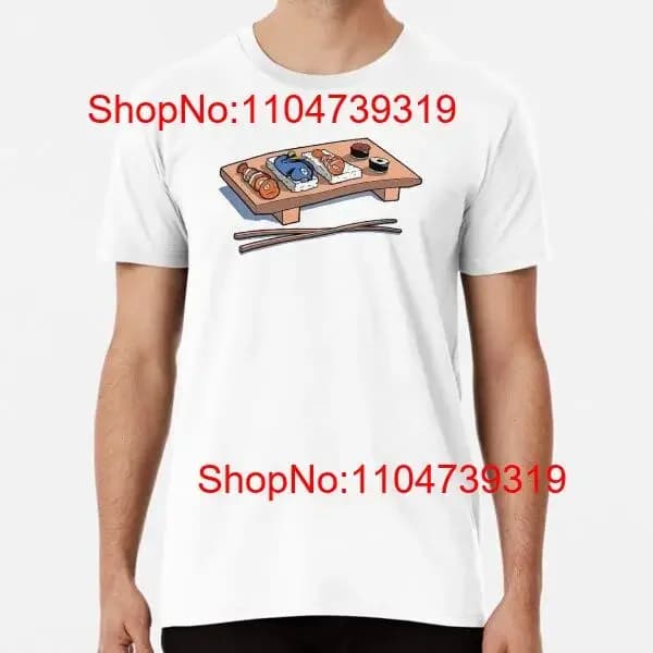 I pesci sono amici non cibo Cartoon di sushi dalla S alla 5XL Made in AU USA T Shirt vintage Lavato homme Unisex Morbido Moda traspirante