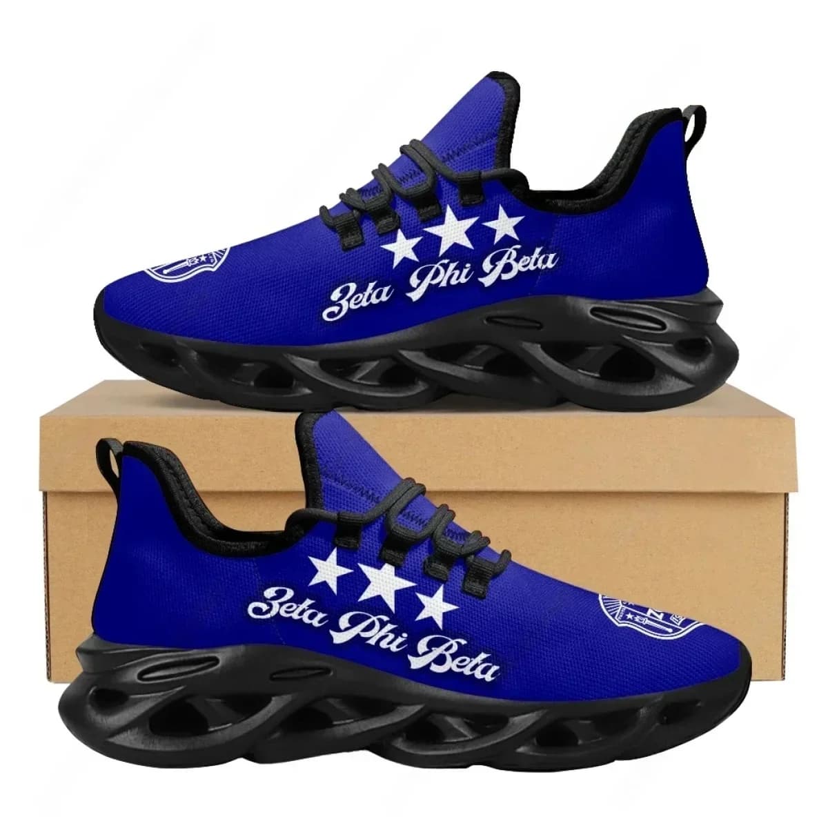 Nuove Scarpe da Corsa Professionali Zeta Phi Beta con Stampa, Ammortizzate, Antiscivolo, per Uomo e Donna, Sneakers da Passeggio di Tendenza