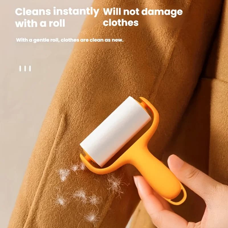 Mini Pocket Travel Lint Roller Pet Hair Remover Portable Sticky Brush for Home Car Outdoor