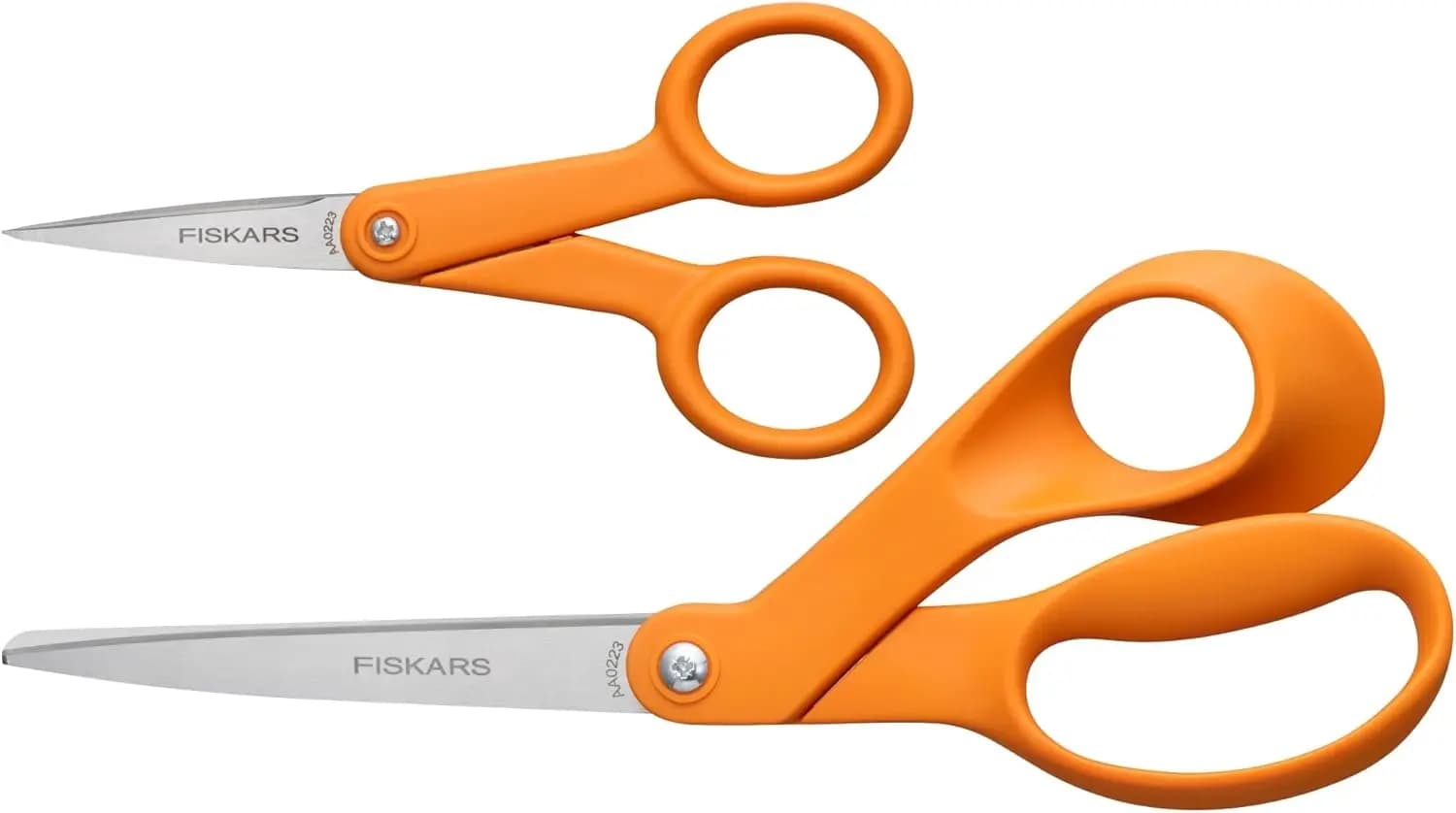 Set di Forbici da 5 Pollici con Punta Micro e Forbici in Acciaio Inossidabile da 8 Pollici per Ufficio, Arti e Mestieri, Materiali per Carta e Tessuti