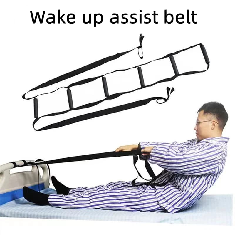 Seniors Getting rid of Help Disables Recover Support Belts Bed Scale Support Strap Pull Up Sit Up Wake Up Wake Up Rope Scale with 6 handrails