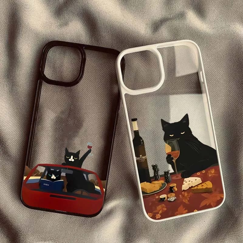 Funny Cat Daily Life Phone Case for Redmi Note 14 13 12 11 Pro Plus 5G Redmi 14C 13C 12C 4G Xiaomi Poco X6 X5 Shockproof Cover