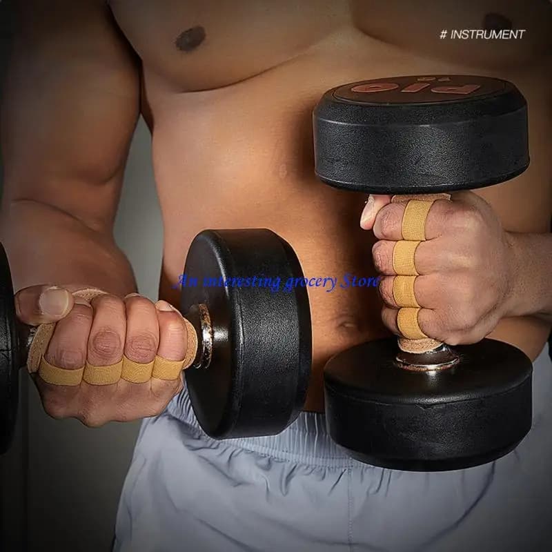 652D Guanti da allenamento per palestra Fitness Grip Pad Hand Grip Protector 4