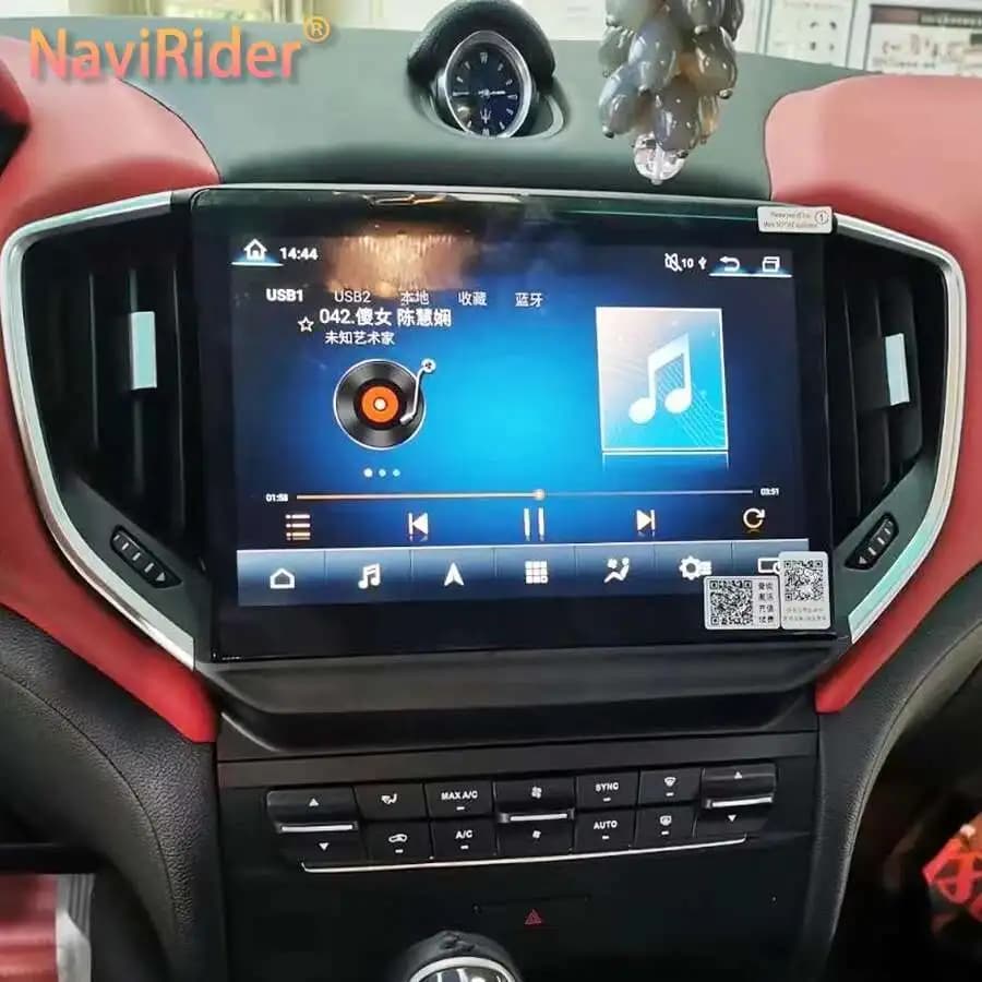 CarPlay Receiver 10.26 Inch Multimedia Player For Maserati Ghibli 2014-2020 Radio Car Auto Stereo GPS Navigation Blu-Ray Screen