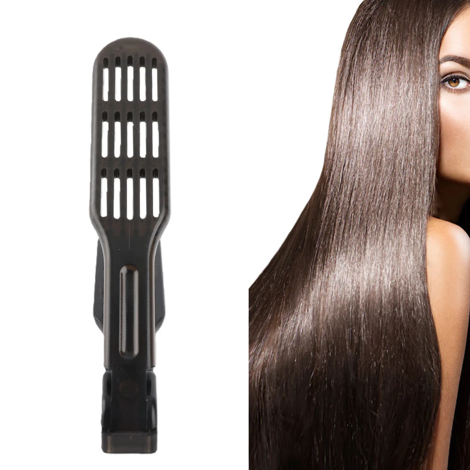 Spazzola Lisciante per Capelli a Doppia Faccia Antistatica, Spazzola per Styling e Lisciatura dei Capelli